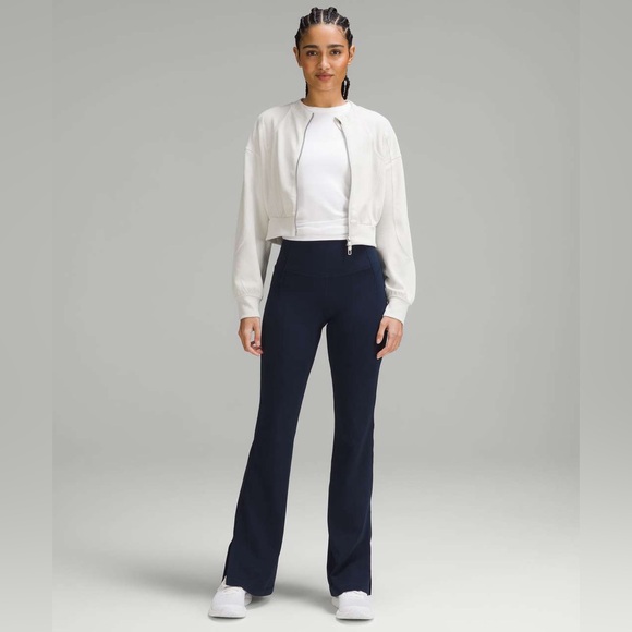 Lululemon Ribbed Softreme Cropped Jacket - Picture 3 of 10